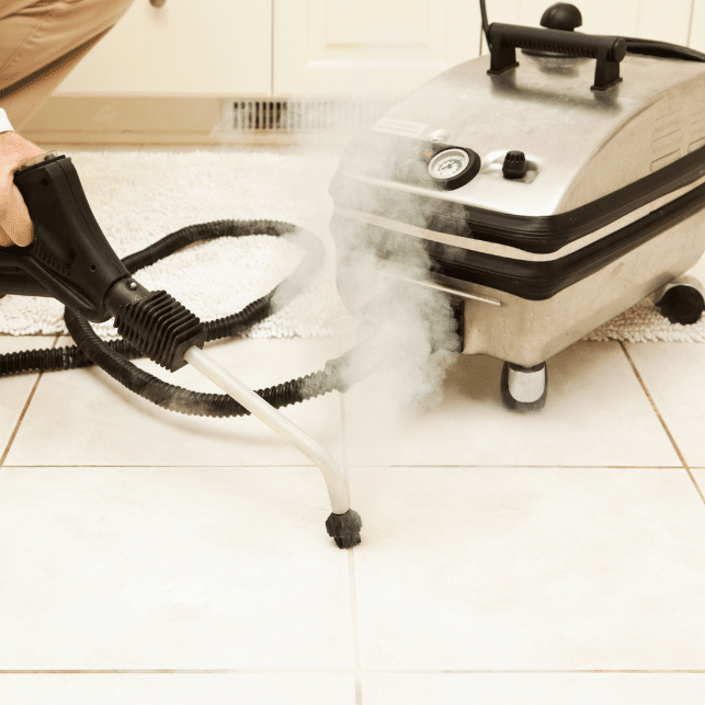 Eco-friendly tile cleaning service by Father and Son Carpet Cleaning