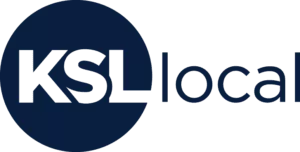 Ksl local logo on a black background, with carpet cleaning services near Salt Lake City.