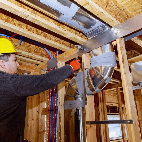 Commercial dryer vent cleaning in laundromat
